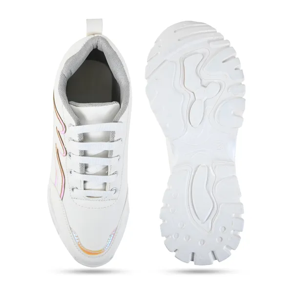 White_Pvc_Premium_Shoes_For_Women_&_Girls