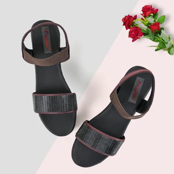 Brown_Leather_Premium_Sandals_For_Women_&_Girls
