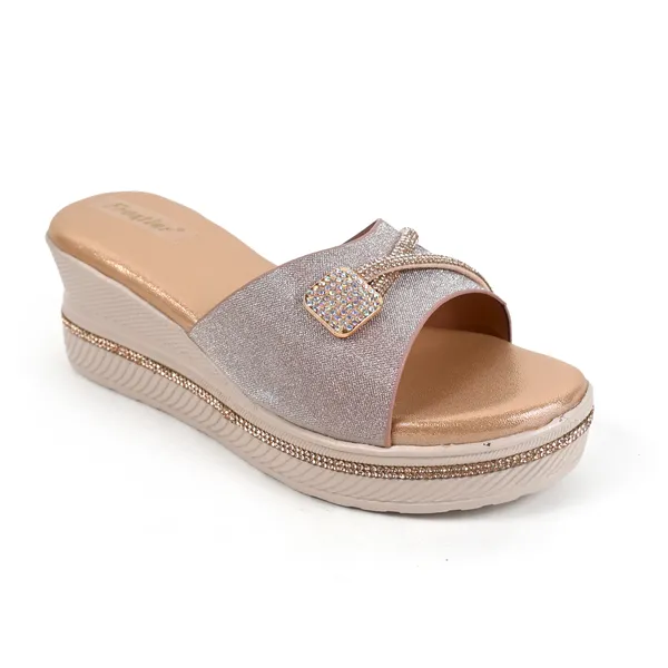 Elegant_Peach_Silver_Strep_Fancy_Slipper_For_Girls