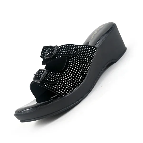 Elegant_Black_Slipper_For_women_and_girls