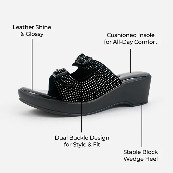 Elegant_Black_Slipper_For_women_and_girls