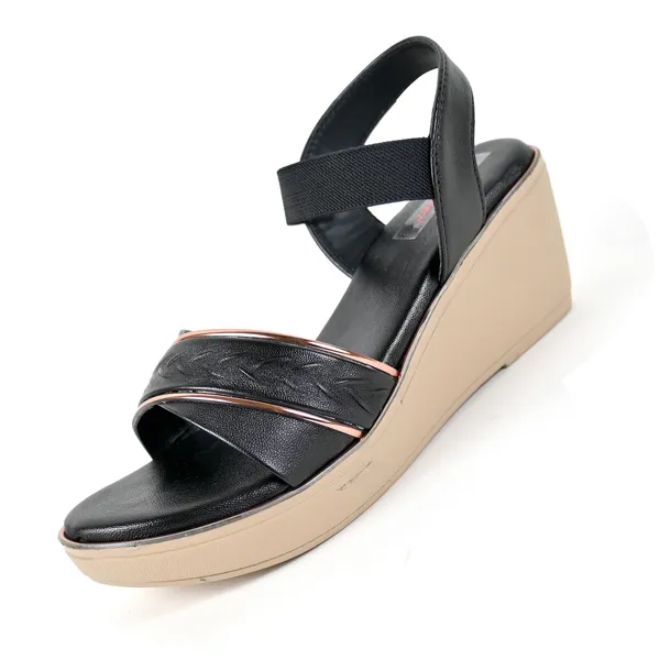 Black_Leather_Premium_Sandals_For_Women_&_Girls