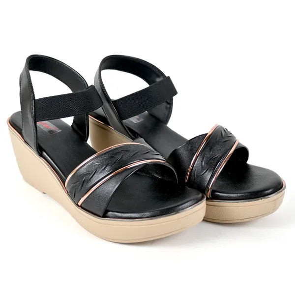 Black_Leather_Premium_Sandals_For_Women_&_Girls