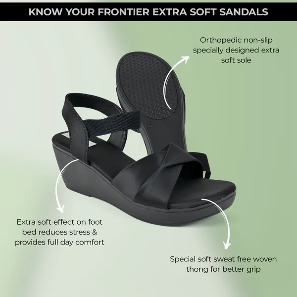 Black_Leather_Premium_Sandals_For_Women_&_Girls