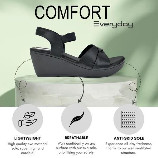 Black_Leather_Premium_Sandals_For_Women_&_Girls