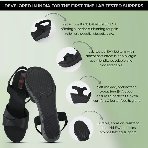 Black_Leather_Premium_Sandals_For_Women_&_Girls