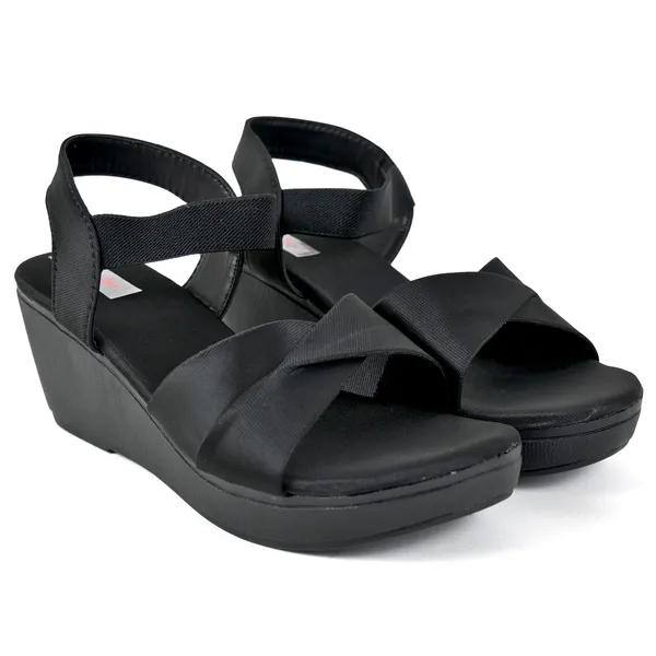 Black_Leather_Premium_Sandals_For_Women_&_Girls
