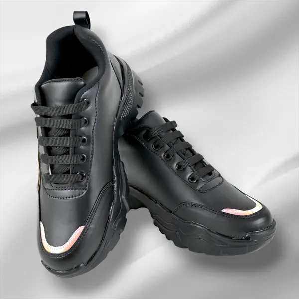 Black_Pvc_Premium_Shoes_For_Women_&_Girls