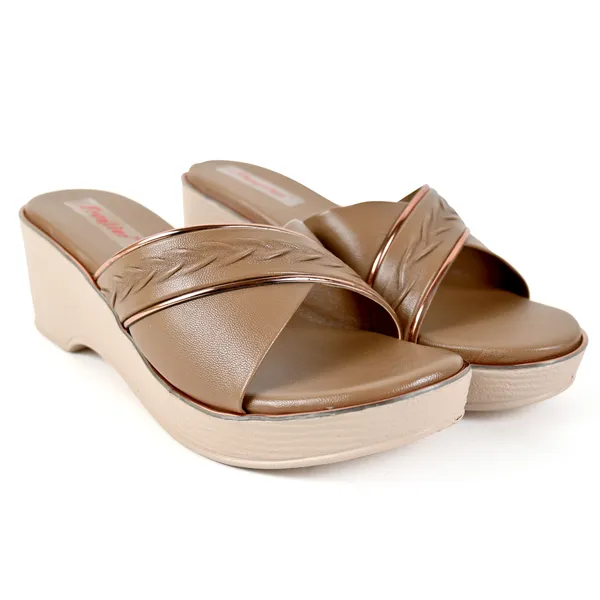 Beige_Leather_Premium_Slipper_For_Women_&_Girls