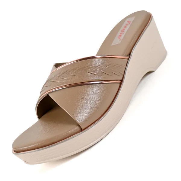 Beige_Leather_Premium_Slipper_For_Women_&_Girls