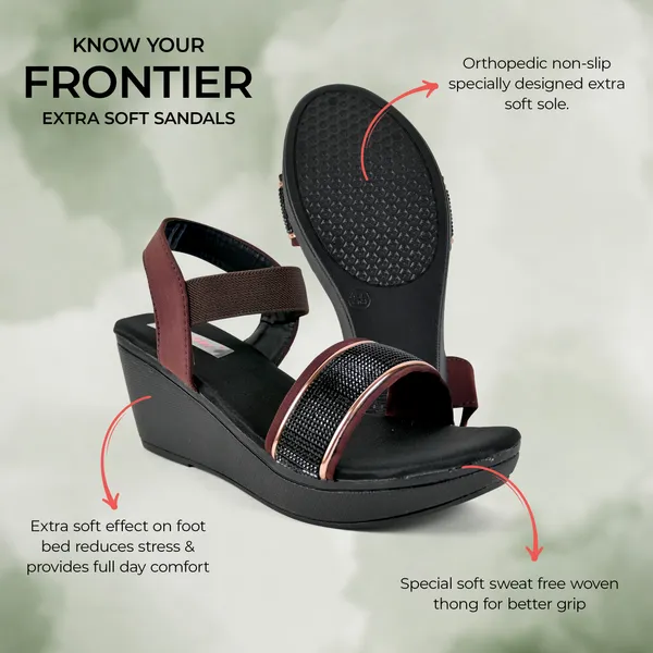 Brown_Leather_Golden_Straps_Sandal_For_Women_&_Girls