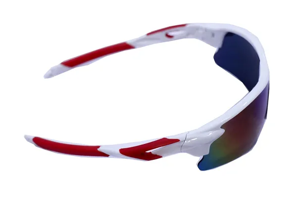 White_&_Red_UV_Protected_Sports_Sunglasses_For_Women_&_Men_Outdoor_Sports_Cricket,_Cycling,_Riding,_Running,_Baseball,_Fishing_Glasses_Goggle