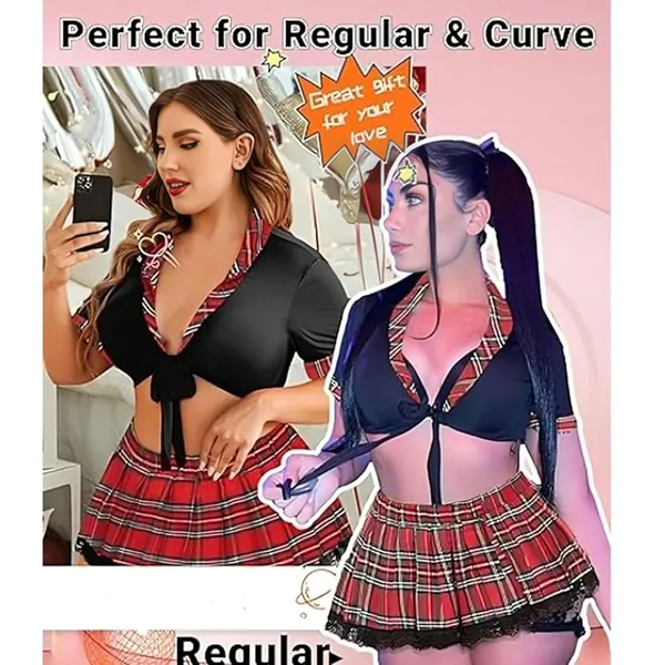 Multicolour_Baddie_School_Girl_Roleplay_Costume_For_Women