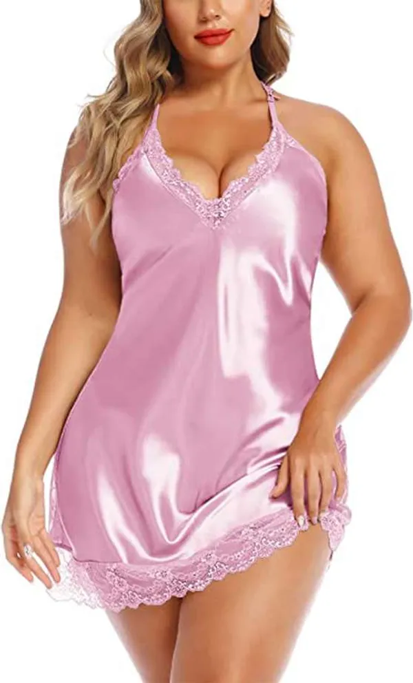 Light_Pink_Silken_Sultry_Night_Dress_For_Women