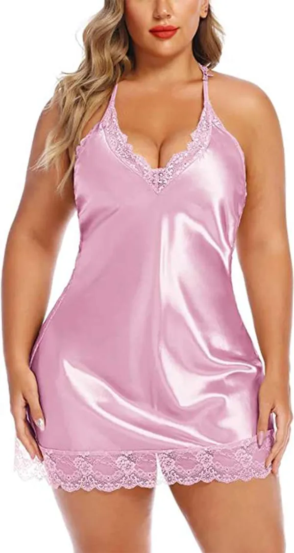 Light_Pink_Silken_Sultry_Night_Dress_For_Women