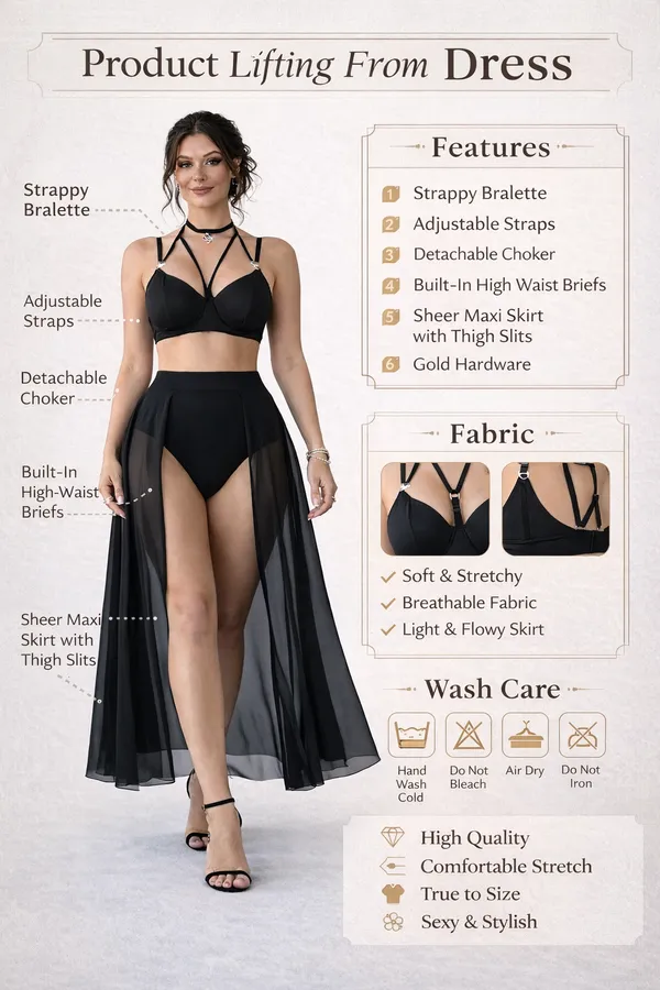 Black_Rich_Lust_Self_Design_Babydoll_lingerie_Set
