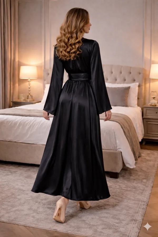 Midnight_Luxe_Black_Satin_Robe_Dress