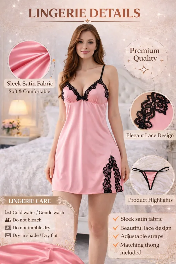 Pink_Satin_Lace_Nightwear_Dress_for_Women