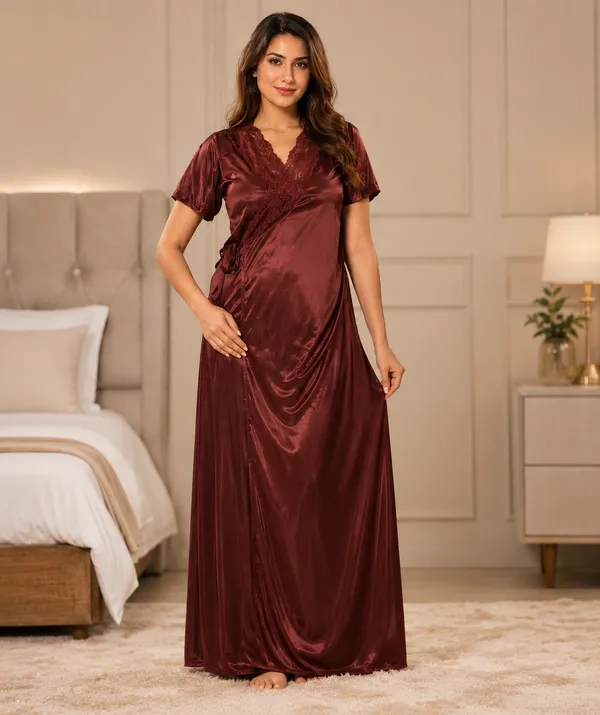 Wine_Satin_2-Piece_Nightwear_Set_for_Women_–_Premium_Lace_Nighty_&_Wrap_Gown