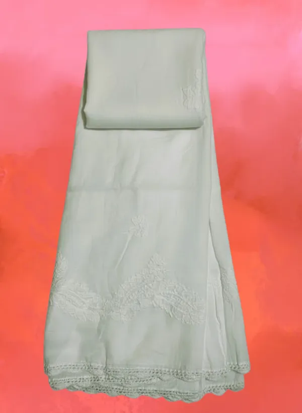 White_Cotton_Chikankari_Hand_Work_Dupatta_For_Women