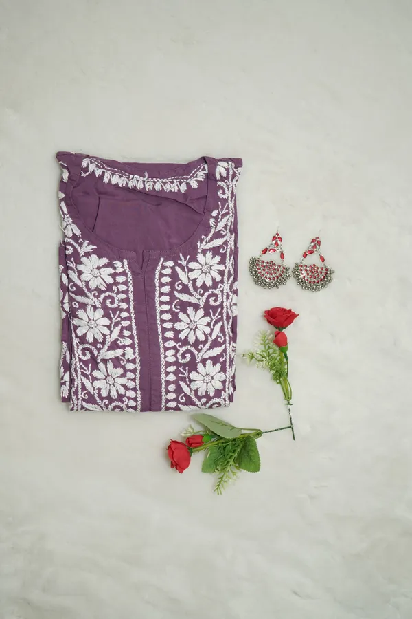 Purple_Modal_Long_Chikankari_Kurta_For_Women