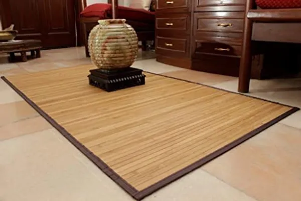 Bamboo_Floor_Carpet/Living_Room_Carpet/Dining_Room_Striped_Carpet_Brown