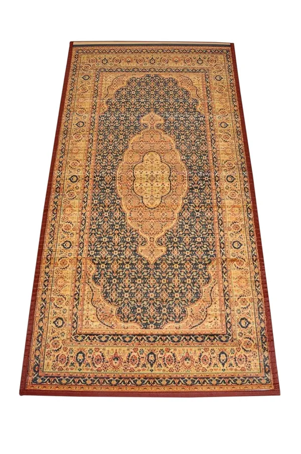 Black_Bamboo_Carpet/Small_Mat/_Temple_Mat_Persian_Style