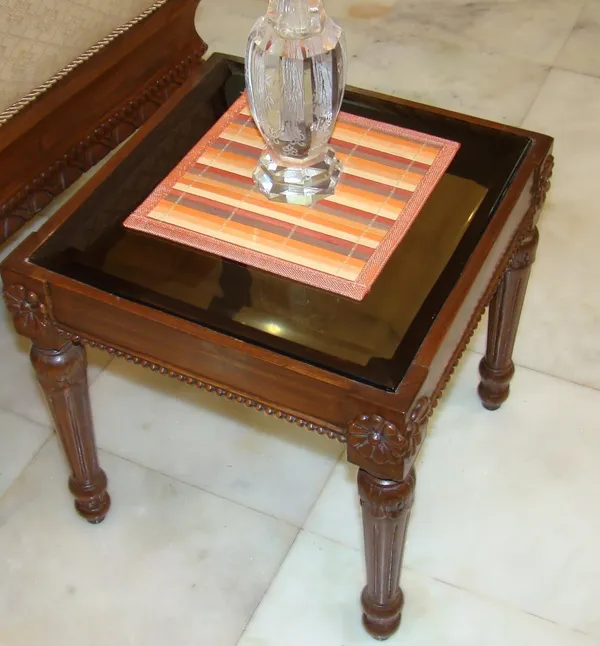 Orange_Coasters/Hot_Dish_Mats/Side_Table_Mats_Size_:_8_X_8_Inches/Orange