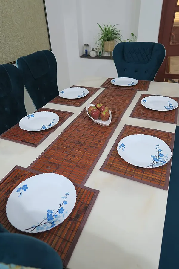 Brown_Dining_Table_Mats/Placemats_Burnt_Bamboo