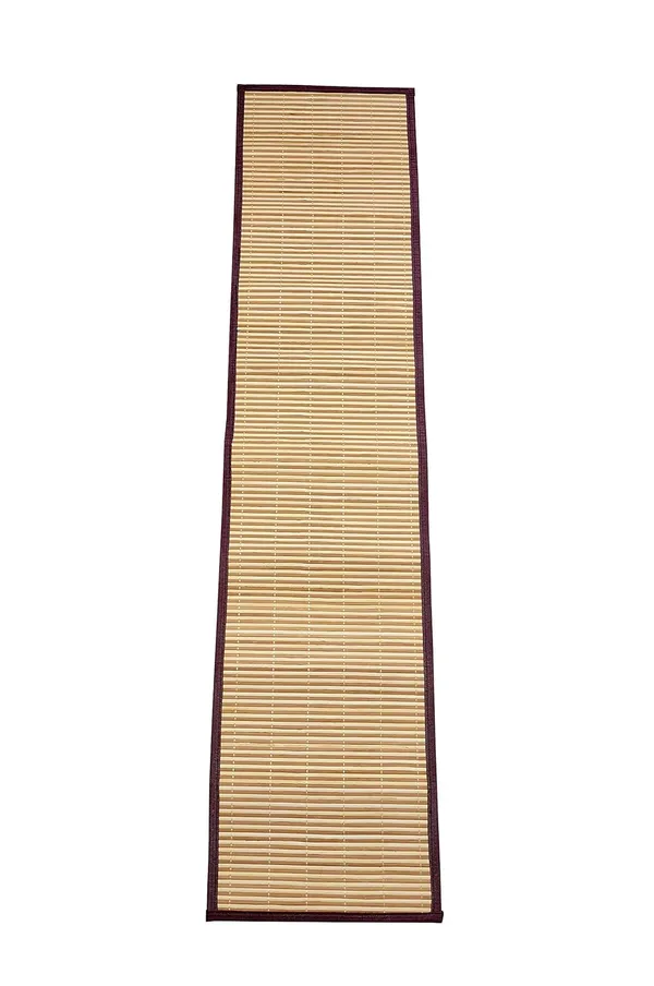 Brown_Stripes_Bamboo_Dining_Table_Runner_Cream_&_Brown_Bamboo_Stripes