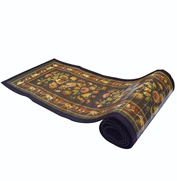 Bamboo_Dining_Table_Runner_for_6_Seater_English_Floral_Print_Size:_30_X_135_Cms