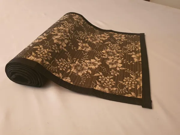 Bamboo_Greens_Bamboo_Dining_Table_Runner_Floral_Print_Black_6_Seater-_30X135_Cm