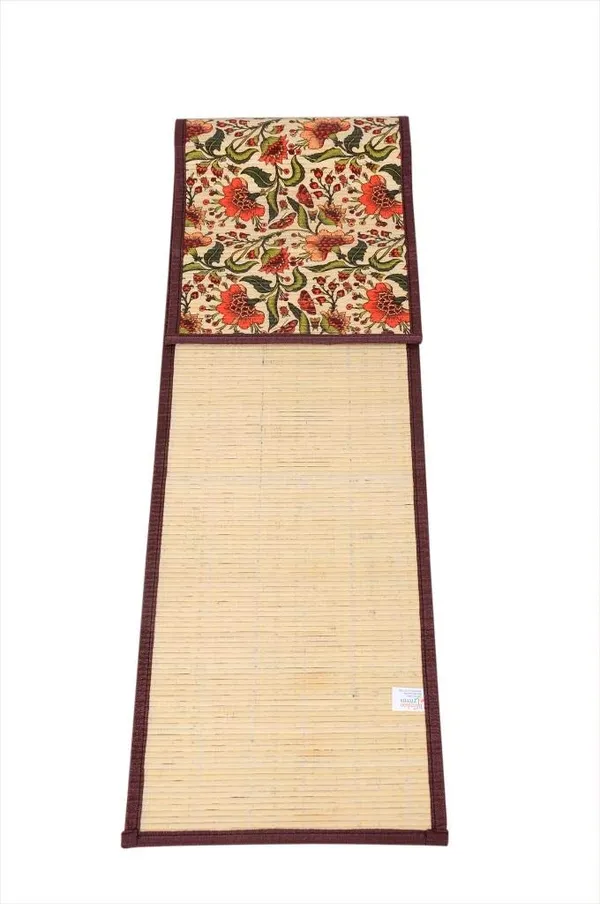 Bamboo_Dining_Table_Runner_Indian_Floral_Print_1