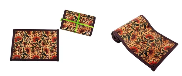 Multicolor_Bamboo_Dining_Table_Mats_And_Table_Runner_Set_Indian_Floral_Print_2