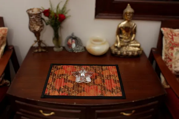 Multicolor_Bamboo_Mats_Dining_Table_Mats/_Placemats_Flower_Design