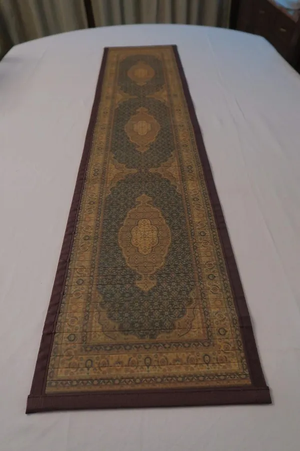 Bamboo_Dining_Table_Runner/Center_Table_Runner_Persian_Print_for_6_Seater-_30x135cm