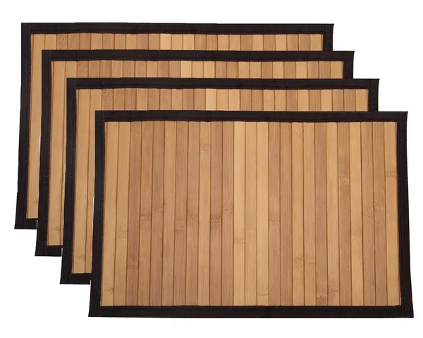 Natural_Brown_Bamboo_Placemats/Dining_Table_Mats_30x45cm