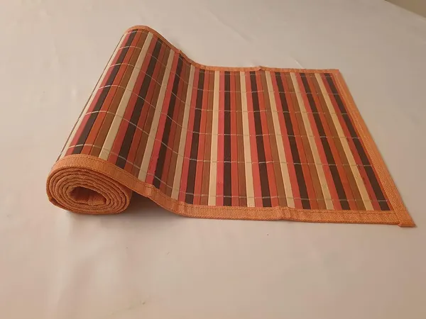 Bamboo_Dining_Table_Runner_for_6_Seater_-30x135cm_Orange_Stripe