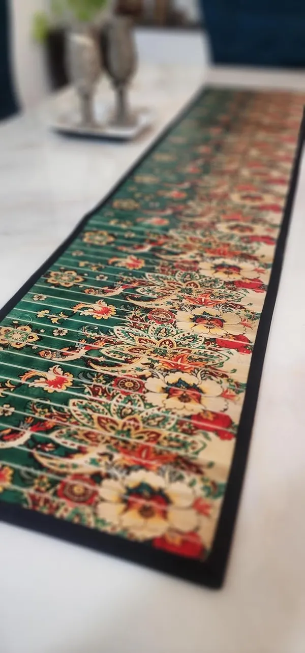 Bamboo_Dining_Table_Runner/_Printed_Anti_Skid_Runner_For_Dining_/_Center_Table_Suitable_For_4_Seater_&_6_-_Bird_Print_30x135cm