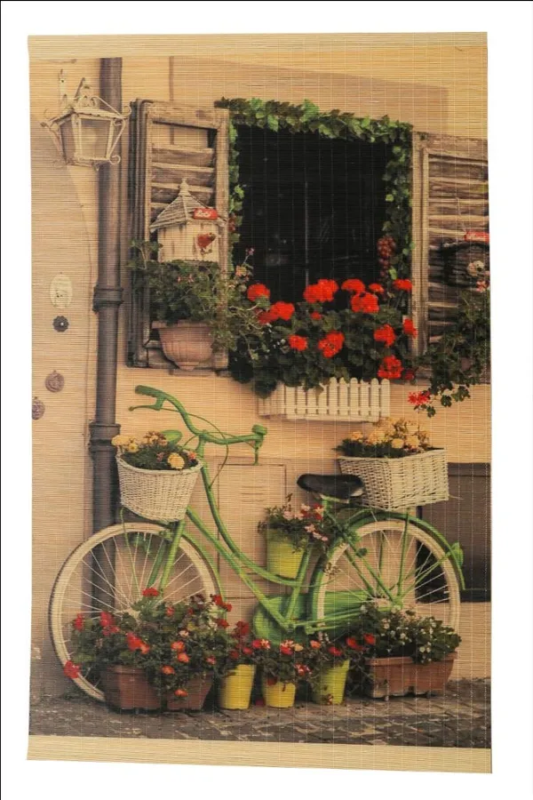 Bamboo_Wall_Hanging_Diwali_Gift/Home_Decor/Wall_Decor/Home/Office/Diwali_Pooja_Painting-_Cycle__60X90Cms