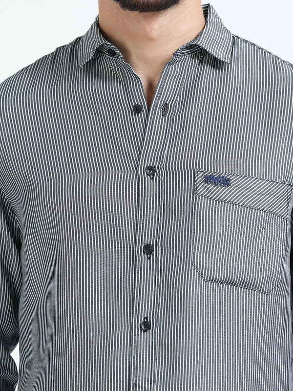 Grey_Cotton_Regular_Fit_Striped_Shirt_For_Men