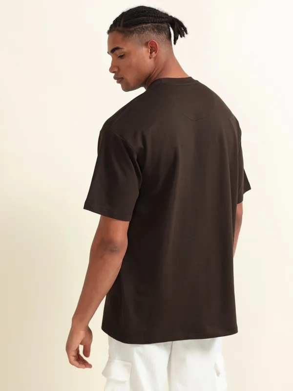 Brown_Cotton_Oversized_Printed_T-Shirt_For_Men