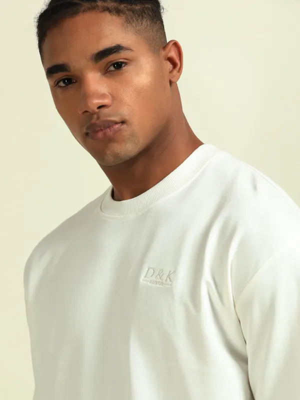 White_Terrycloth_Oversized_Graphic_T-Shirt_For_Men
