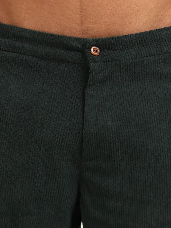 Olive_Green_Linen_Regular_Fit_Cargo_Pants_For_Men
