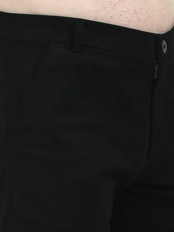 Black_Cotton_Regular_Fit_Pants_For_Men