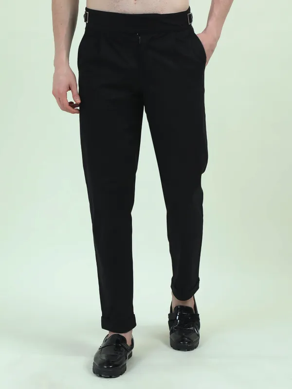 Black_Cotton_Straight_Fit_Gurkha_Pants_For_Men