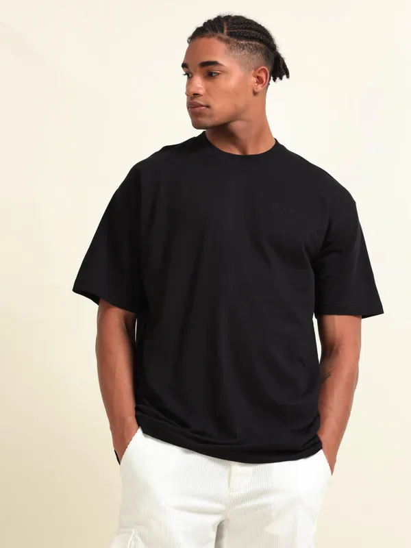 Black_Cotton_Oversized_Graphic_T-Shirt_For_Men
