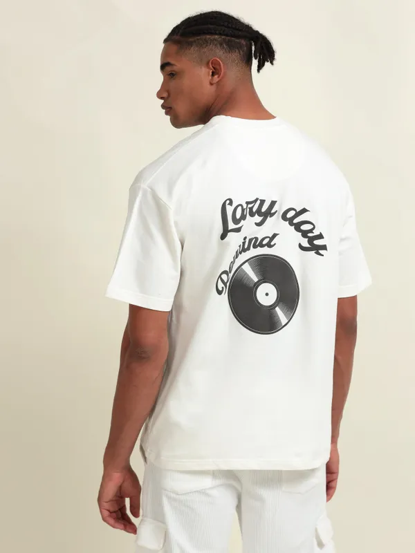 White_Bio-Washed_Cotton_Oversized_Print_T-Shirt_For_Men