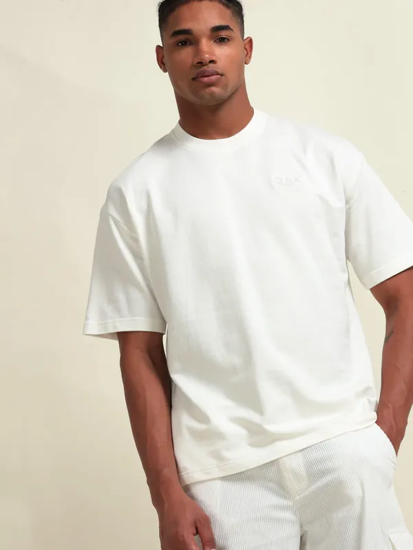 White_Bio-Washed_Cotton_Oversized_Print_T-Shirt_For_Men