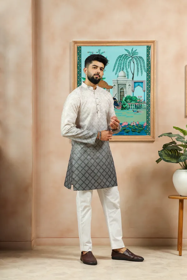 Cream__Cotton_Zari_thread_Work_with_Animal_Print_Ethnic_Set